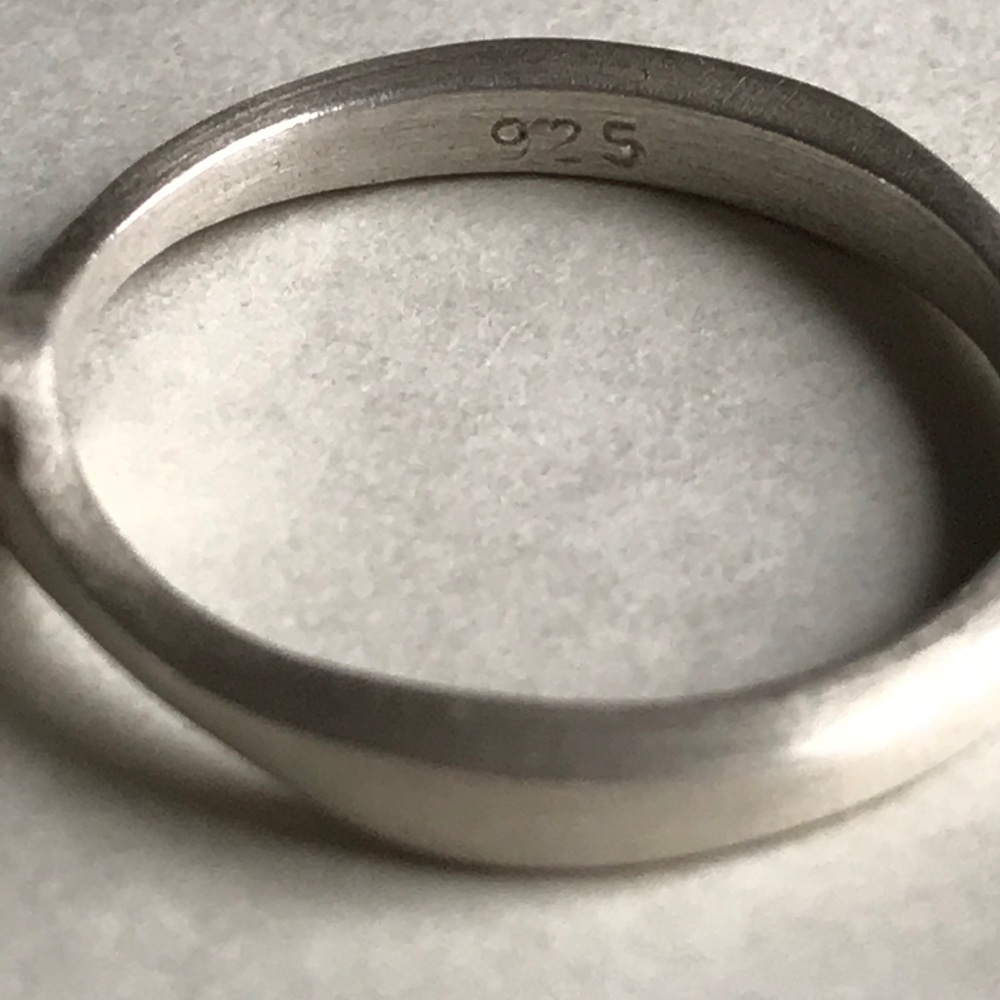 925 Ss Genuine Ruby Ring - image 4